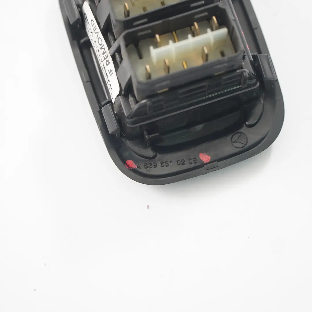 Mercedes Vito W639 Air Suspension Control Switch Button Panel - SKU A6396310208 - Part number A6396310208