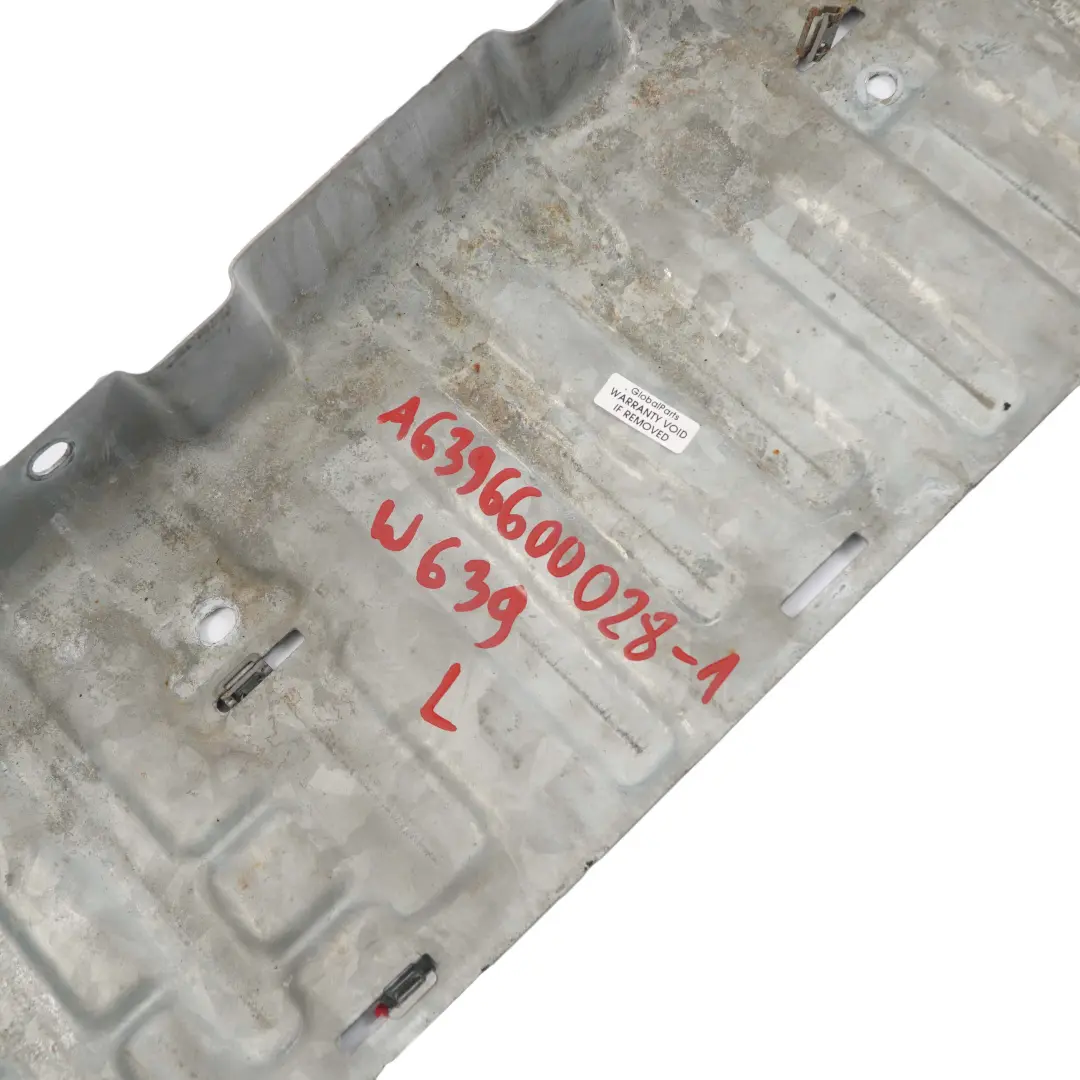 Stopień Próg Drzwi Lewy do Mercedes Vito W639 o numerze A6396600028 Mercedes Vito W639 Stopień Próg Drzwi Lewy - SKU A6396600028-1 - Numer Części A6396600028