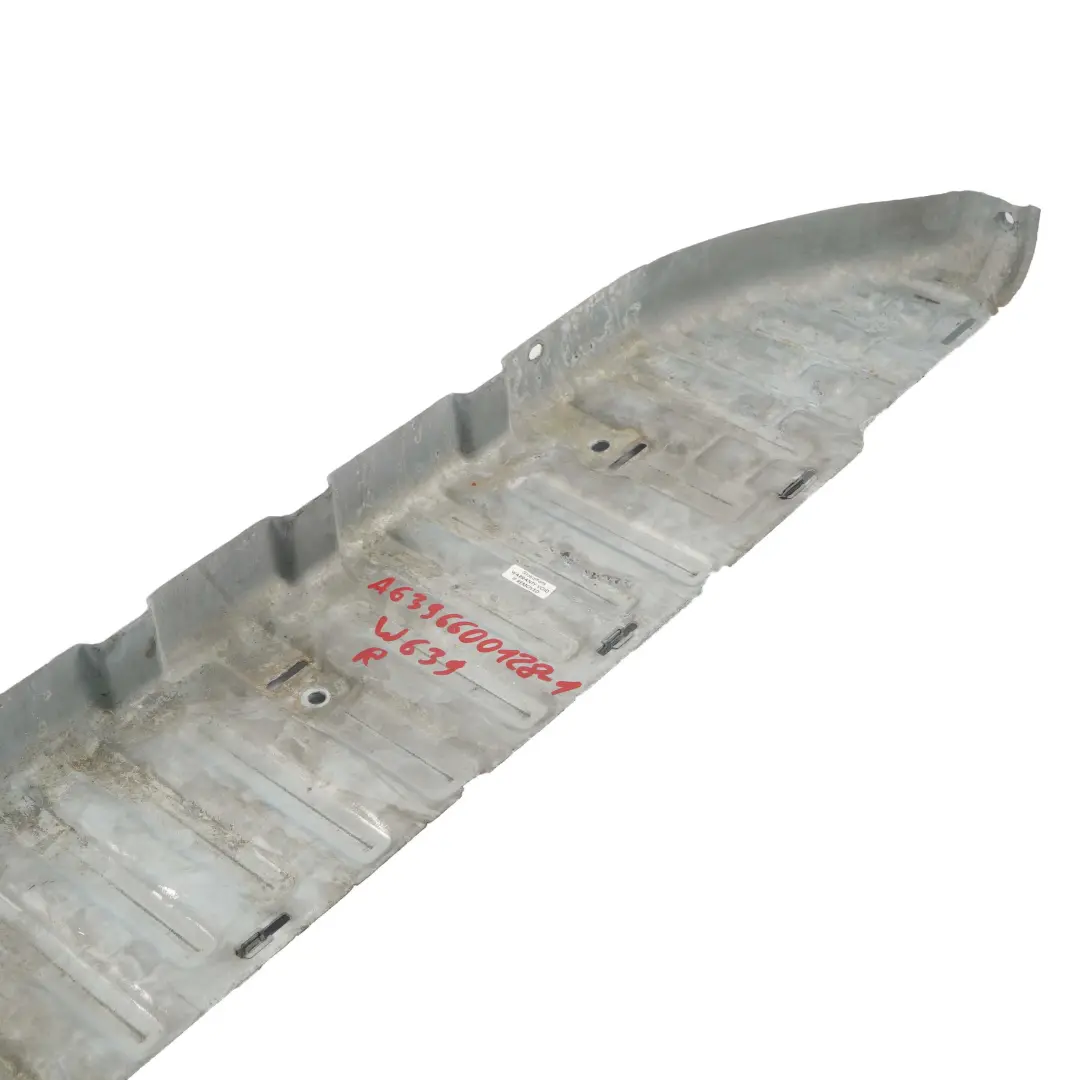 Mercedes Vito W639 Right O/S Sliding Door Sill Rocker Panel - SKU A6396600128-1 - Part number A6396600128
