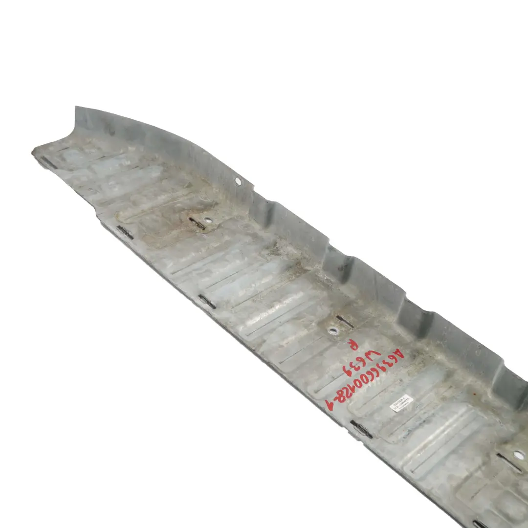 Mercedes Vito W639 Right O/S Sliding Door Sill Rocker Panel - SKU A6396600128-1 - Part number A6396600128