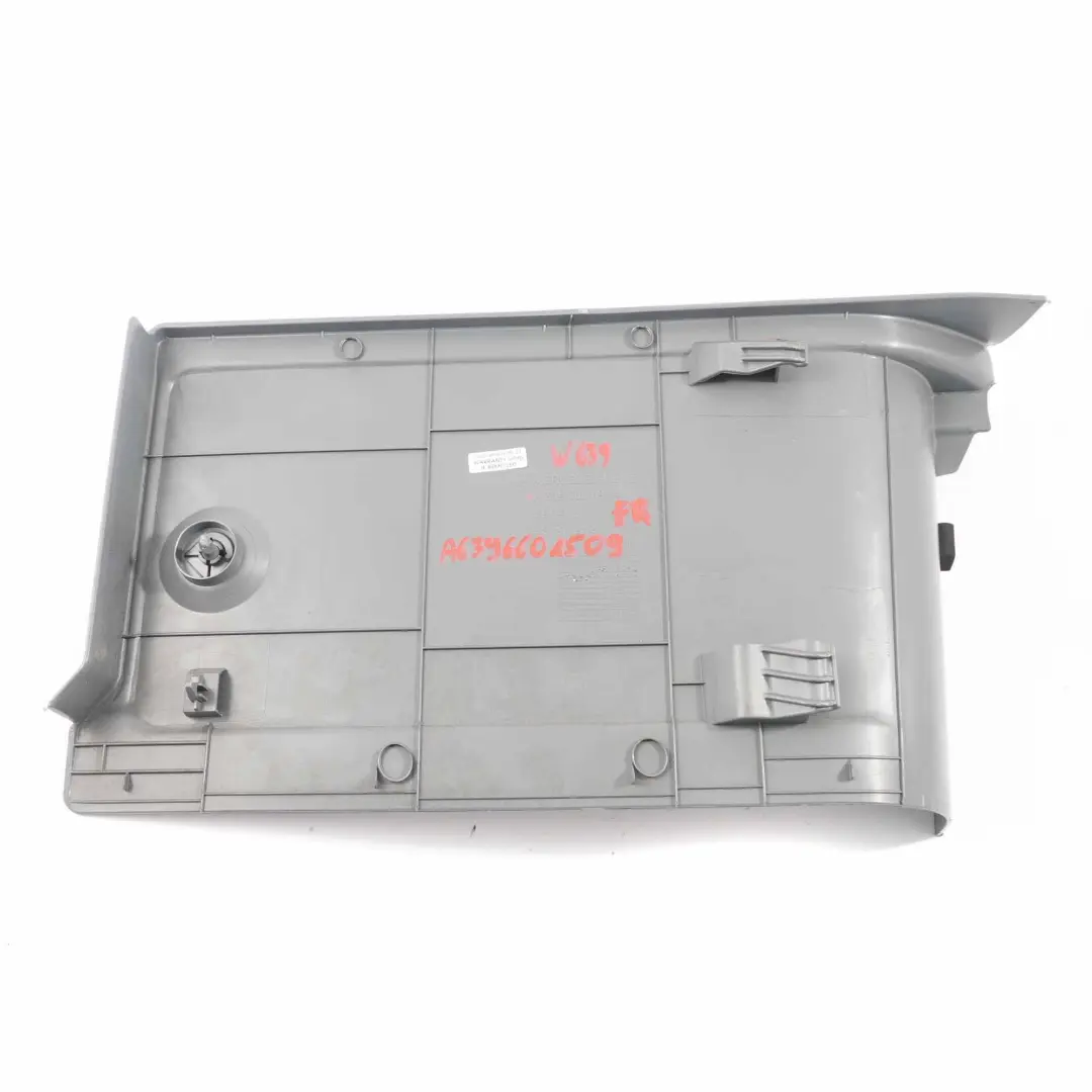 Trim Front Right O/S Seat Case Panel Cover to Mercedes Vito W639 Seat with Part number A6396601509 Mercedes Vito W639 Seat Trim Front Right O/S Seat Case Panel Cover - SKU A6396601509 - Part number A6396601509