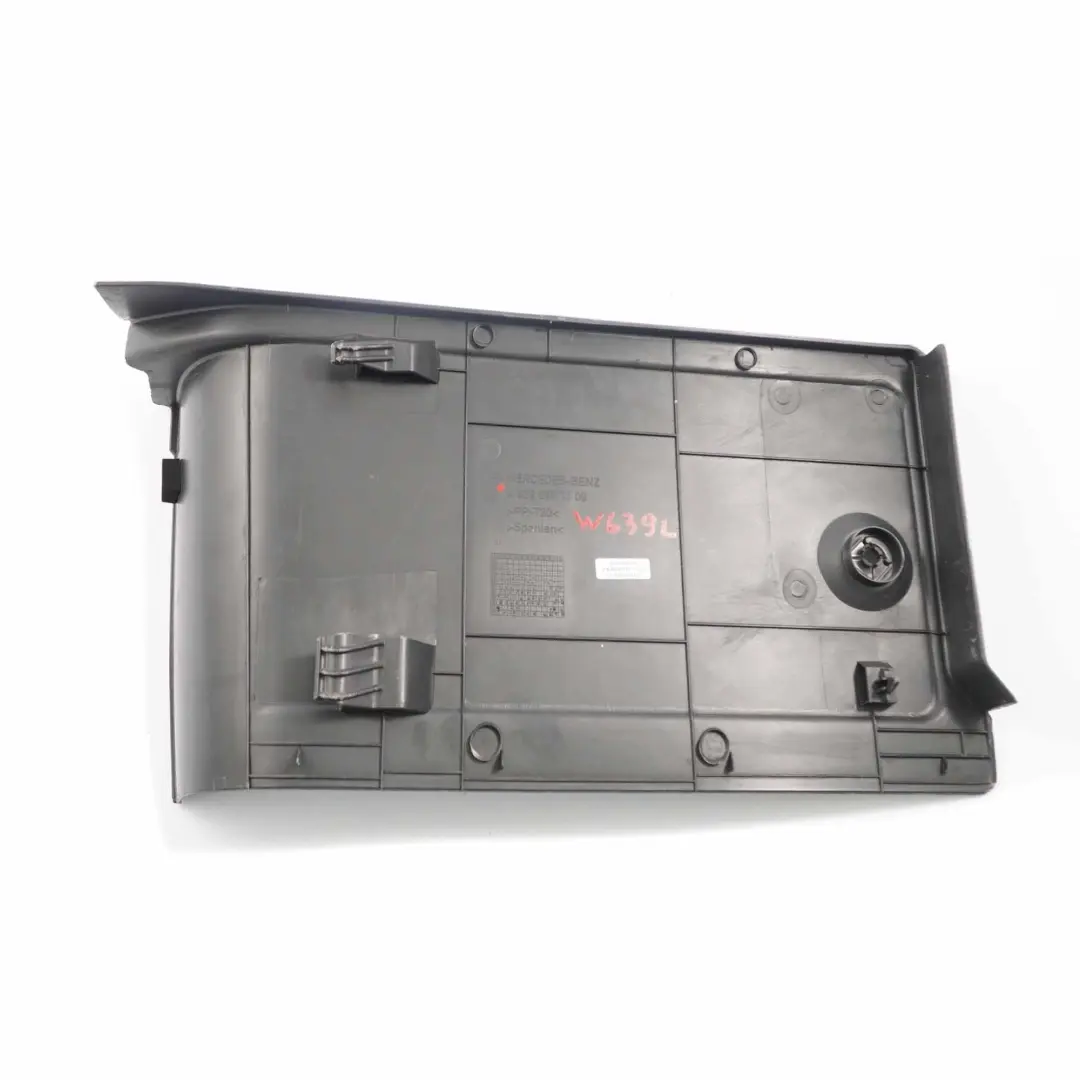 Trim Front Left N/S Seat Case Panel Cover to Mercedes Vito W639 Seat with Part number A6396601609 Mercedes Vito W639 Seat Trim Front Left N/S Seat Case Panel Cover - SKU A6396601609 - Part number A6396601609
