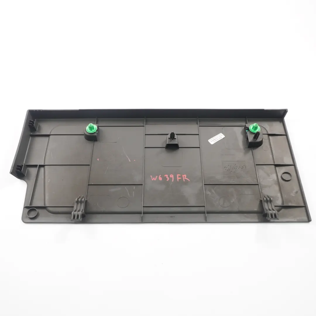 Front Seat Case Cover Panel Right O/S to Seat Cover Mercedes W639 with Part number A6396640725 Seat Cover Mercedes W639 Front Seat Case Cover Panel Right O/S - SKU A6396640725 - Part number A6396640725