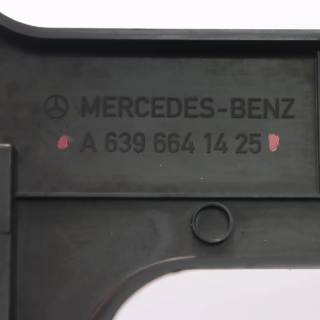 Mercedes Vito W639 Seat Box Trim Front Left N/S Rail Frame Cover - SKU A6396641425 - Part number A6396641425