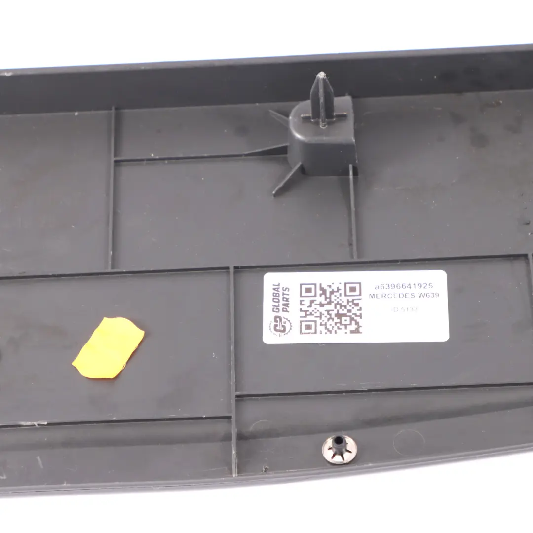 Mercedes Vito W639 Seat Trim Inner Right O/S Seat Case Panel Cover - SKU A6396641925 - Part number A6396641925