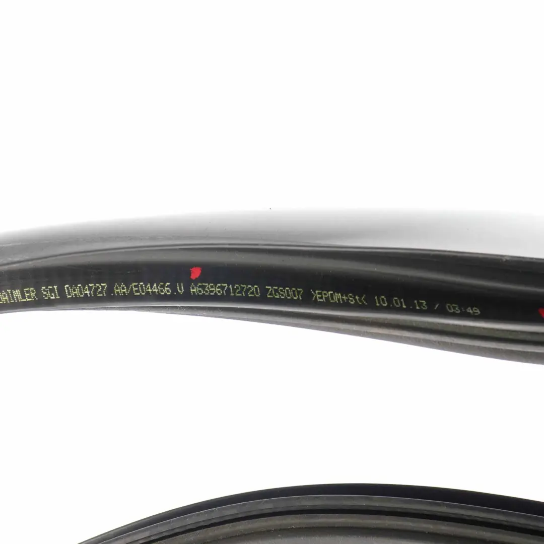 Sealing Gasket Rear Right O/S Quarter Window Glass Seal to Mercedes Vito W639 with Part number A6396712720 Mercedes Vito W639 Sealing Gasket Rear Right O/S Quarter Window Glass Seal - SKU A6396712720 - Part number A6396712720