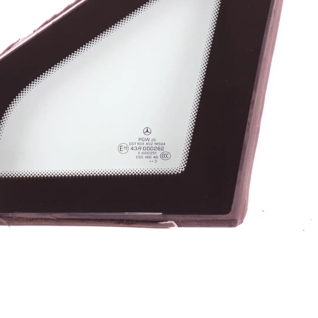  Ventana lateral Mercedes W639 Delantera Izquierda Triangulo Acristalamiento AS2 - SKU A6396736505-1 - Número de pieza A6396736505
