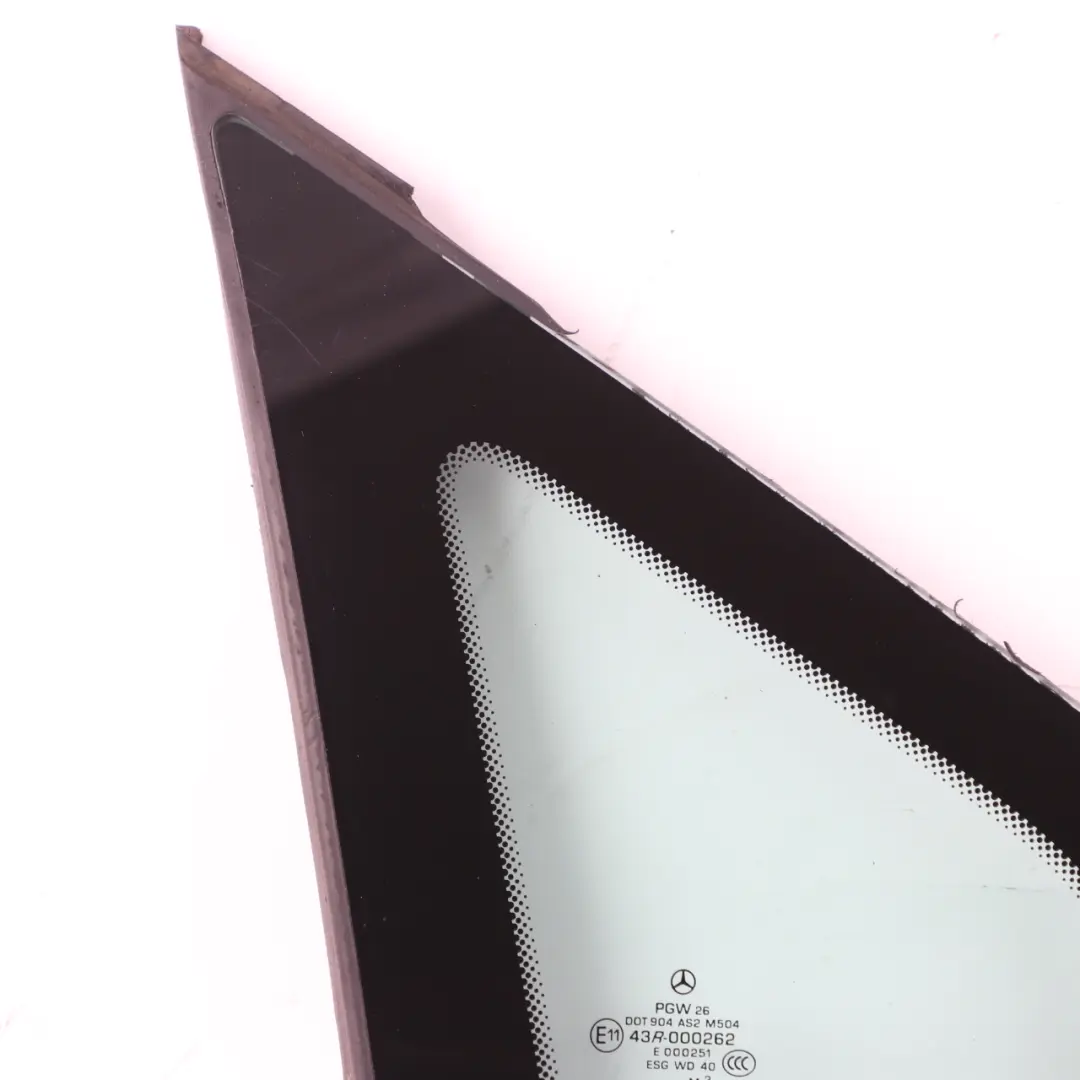 Side Quarter Window Mercedes Vito W639 Front Right O/S Triangle Glass AS2 to with Part number A6396736605 Side Quarter Window Mercedes Vito W639 Front Right O/S Triangle Glass AS2 - SKU A6396736605-1 - Part number A6396736605