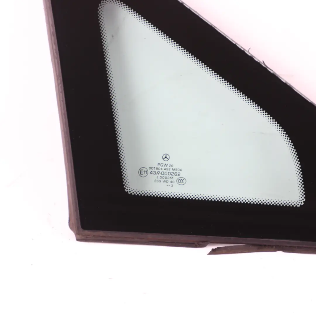  Side Quarter Window Mercedes Vito W639 Front Right O/S Triangle Glass AS2 - SKU A6396736605-1 - Part number A6396736605