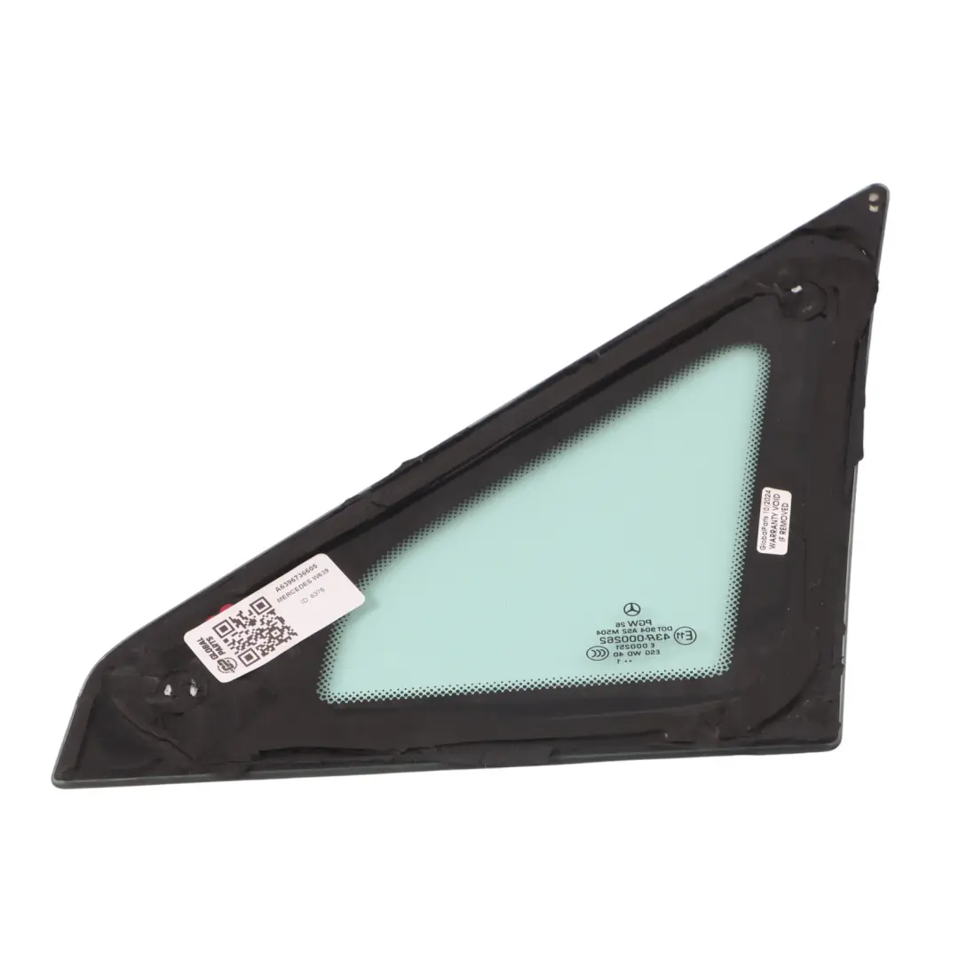 Fenêtre latérale avant droite Triangle Glass AS2 pour Mercedes Vito W639 à propos du numéro de pièce A6396736605 Mercedes Vito W639 Fenêtre latérale avant droite Triangle Glass AS2 - SKU A6396736605 - Numéro de pièce A6396736605
