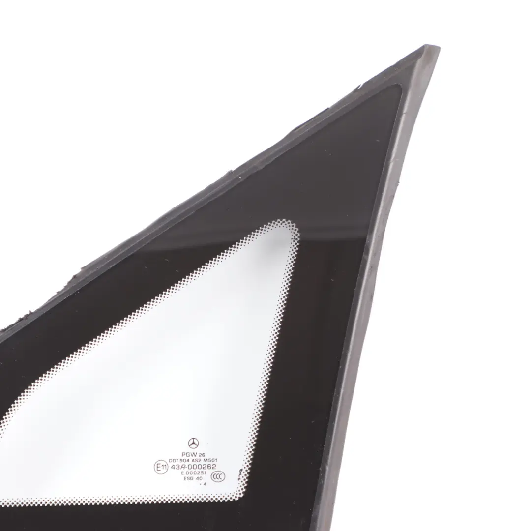 Side Quarter Window Mercedes Vito W639 Front Left N/S Triangle Glass Glazing AS2 to with Part number A6396736705 Side Quarter Window Mercedes Vito W639 Front Left N/S Triangle Glass Glazing AS2 - SKU A6396736705 - Part number A6396736705