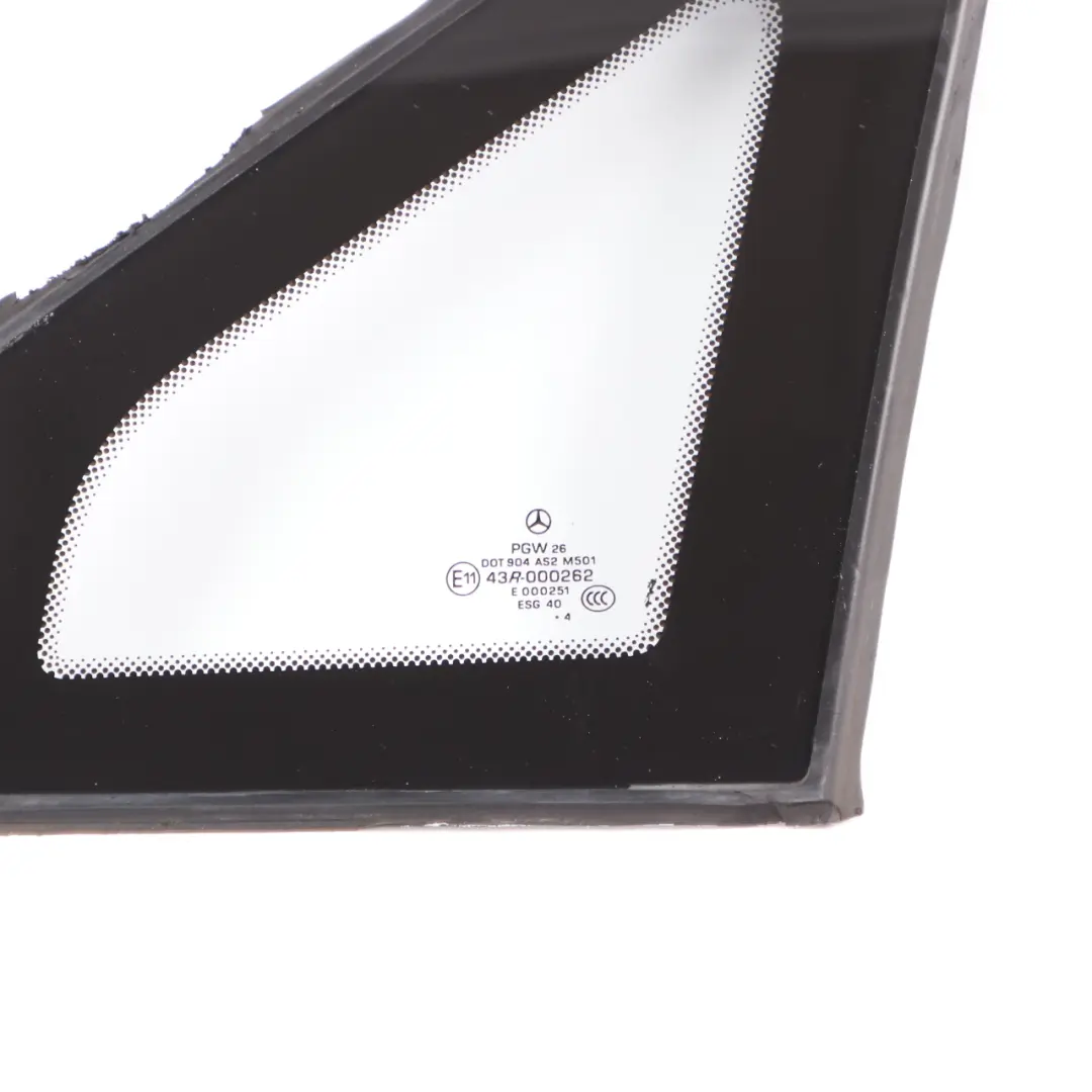 Ventana lateral Mercedes W639 Delantera Izquierda Triangulo Acristalamiento AS2 para con número de pieza A6396736705 Ventana lateral Mercedes W639 Delantera Izquierda Triangulo Acristalamiento AS2 - SKU A6396736705 - Número de pieza A6396736705