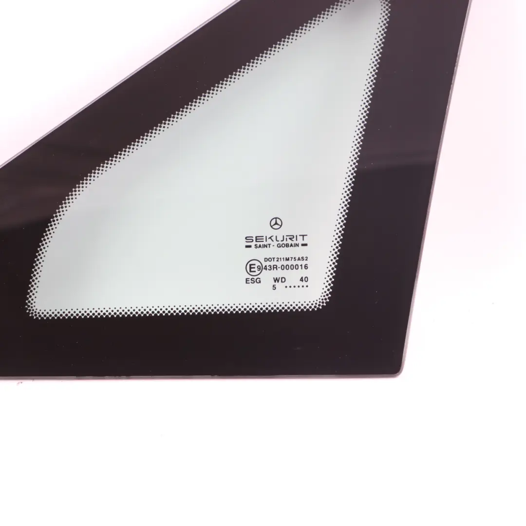 Mercedes Vito W639 Vitre latérale gauche Verre absorbant la chaleur - SKU A6396736905 - Numéro de pièce A6396736905