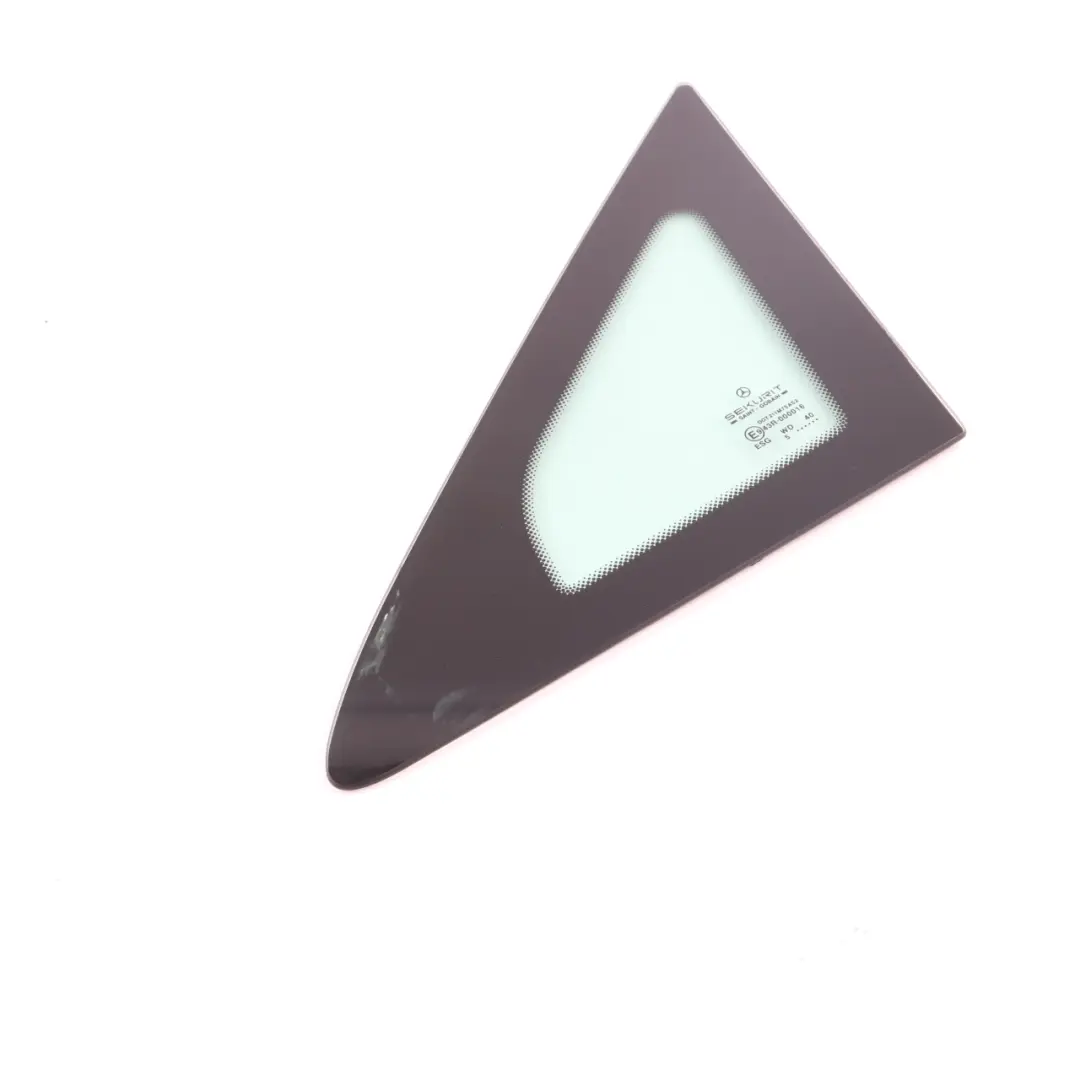 Side Quarter Window Glass Left N/S AS2 to Mercedes Vito W639 with Part number A6396736905 Mercedes Vito W639 Side Quarter Window Glass Left N/S AS2 - SKU A6396736905 - Part number A6396736905