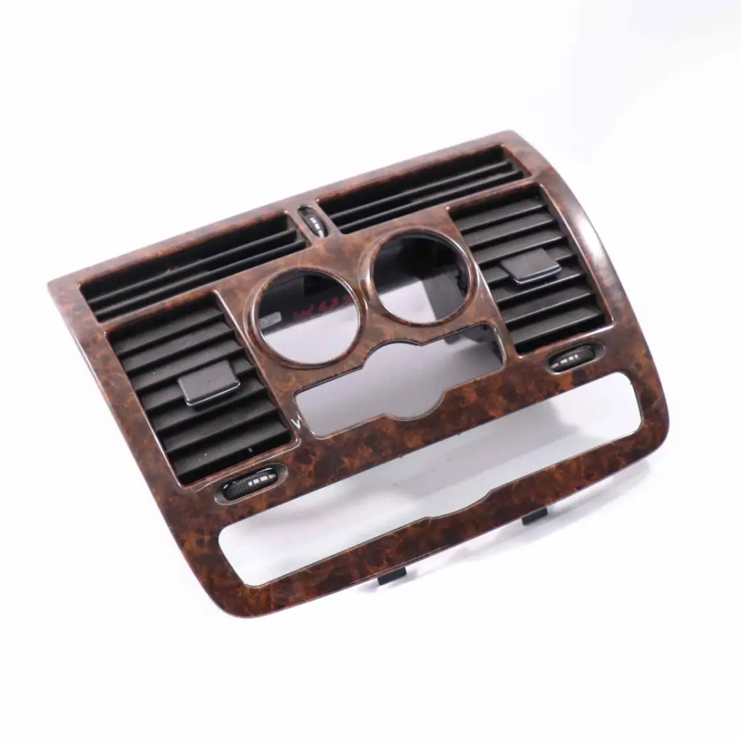 Consola Central Salpicadero Marco Rejillas ventilación Tapa Madera para Mercedes W639 con número de pieza A6396800007 Mercedes W639 Consola Central Salpicadero Marco Rejillas ventilación Tapa Madera - SKU A6396800007-1 - Número de pieza A6396800007