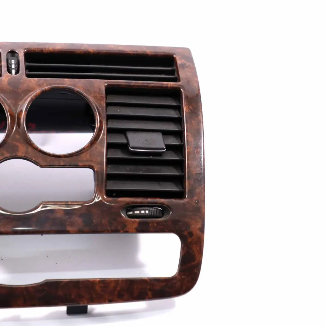 Mercedes W639 Console Centrale Tableau Bord Cache Aérateurs Bois - SKU A6396800007-1 - Numéro de pièce A6396800007