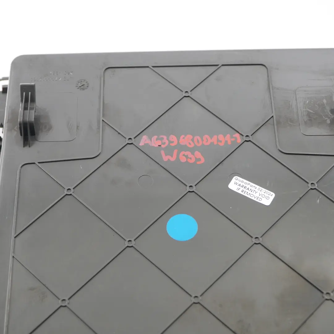 Mercedes Vito W639 Dashboard Centre Tray Glove Box Front Top Dash - SKU A6396800191-1 - Part number A6396800191