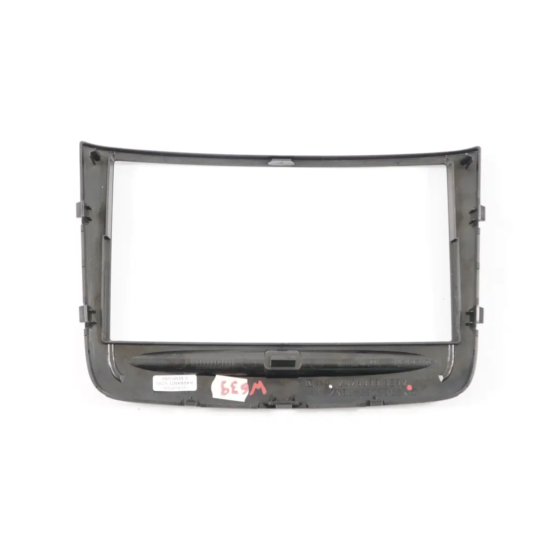 Dashboard Trim Surround Frame Cover Radio A6396891639 to Mercedes Vito Viano W639 with Part number A6396800407 Mercedes Vito Viano W639 Dashboard Trim Surround Frame Cover Radio A6396891639 - SKU A6396800407 - Part number A6396800407