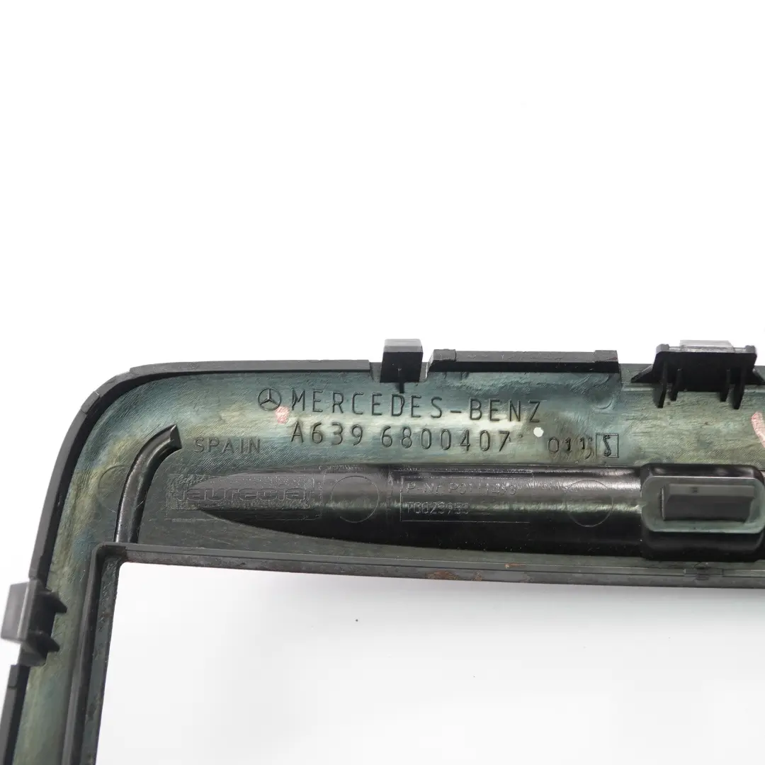 Mercedes Vito Viano W639 Dashboard Trim Surround Frame Cover Radio A6396891639 - SKU A6396800407 - Part number A6396800407