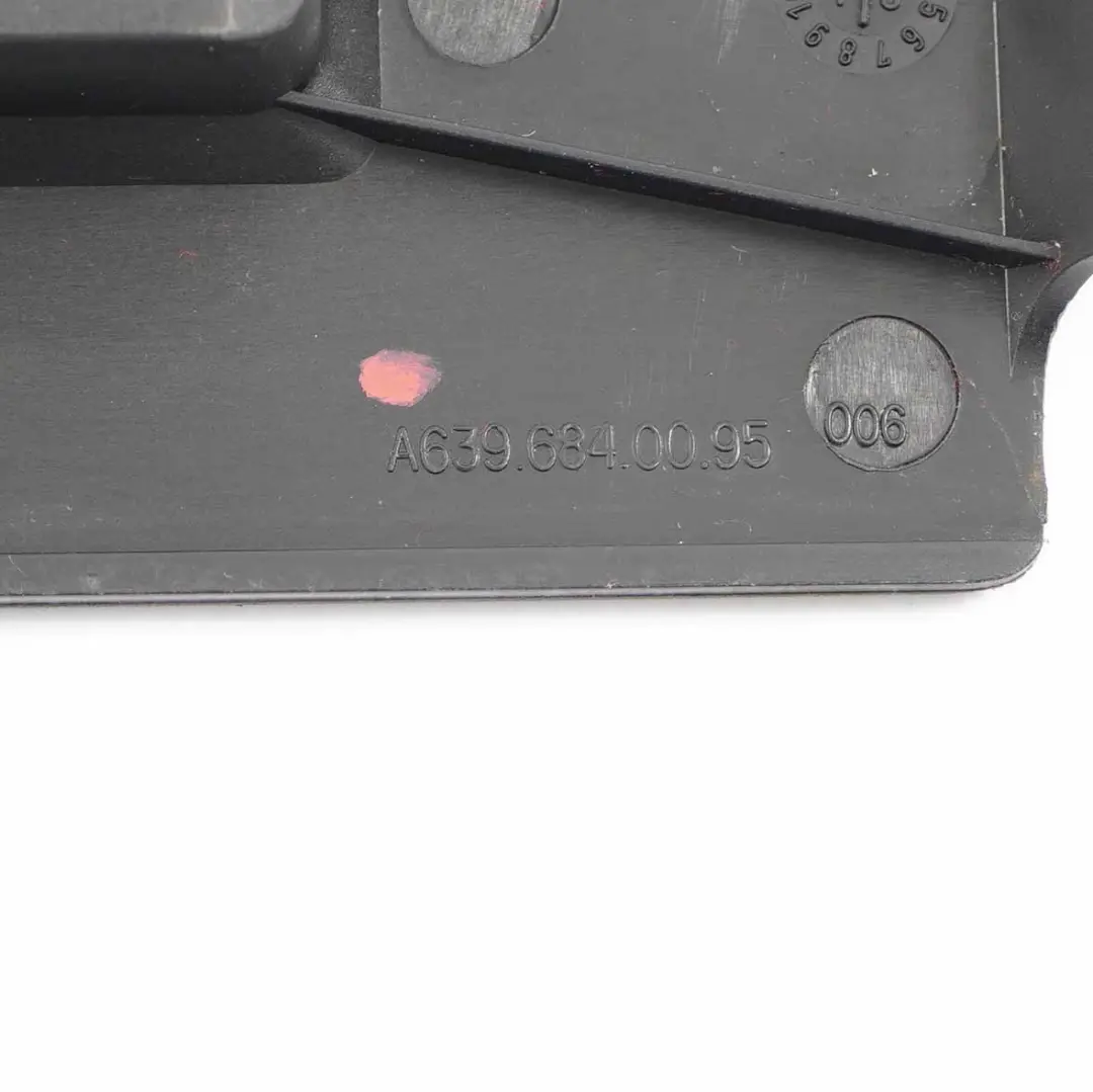 Mercedes Vito W639 Seat Rail Clip Mount Trim Covering Rear - SKU A6396840095 - Part number A6396840095