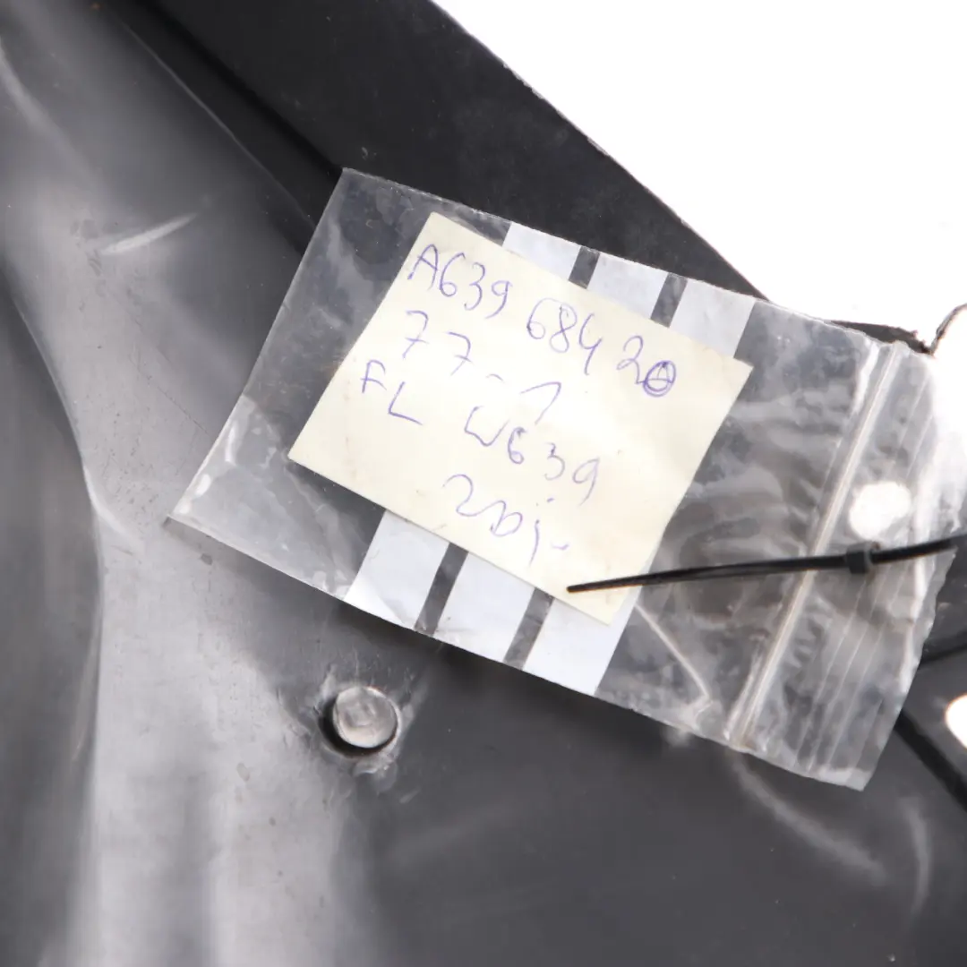 Arch Mercedes Vito Viano W639 Front Left N/S Wheel Trim Panel to Wheel with Part number A6396842077 Wheel Arch Mercedes Vito Viano W639 Front Left N/S Wheel Trim Panel - SKU A6396842077-1 - Part number A6396842077