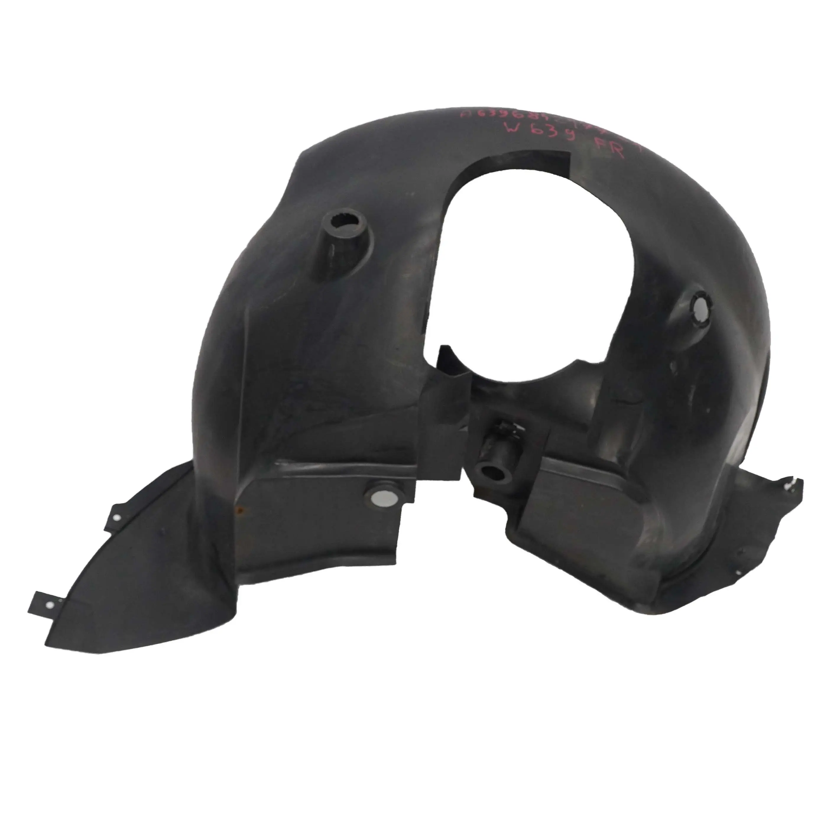 Tapa embellecedora De paso De rueda delantero derecho Mercedes W639 A6396842177