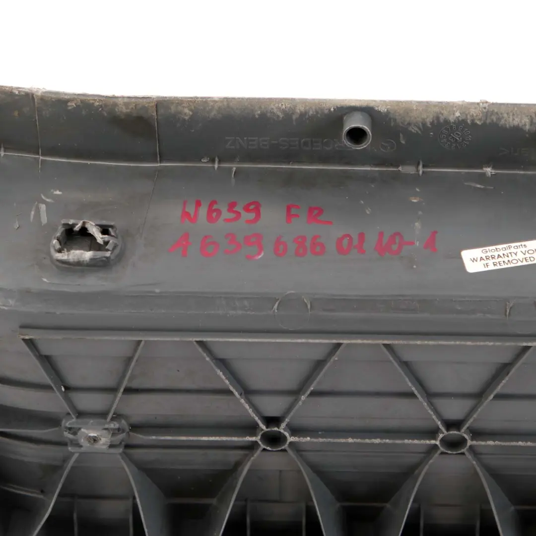 Mercedes Vito W639 Step Plate Front Right Door O/S Entrance Covering Trim Panel - SKU A6396860110-1 - Part number A6396860110