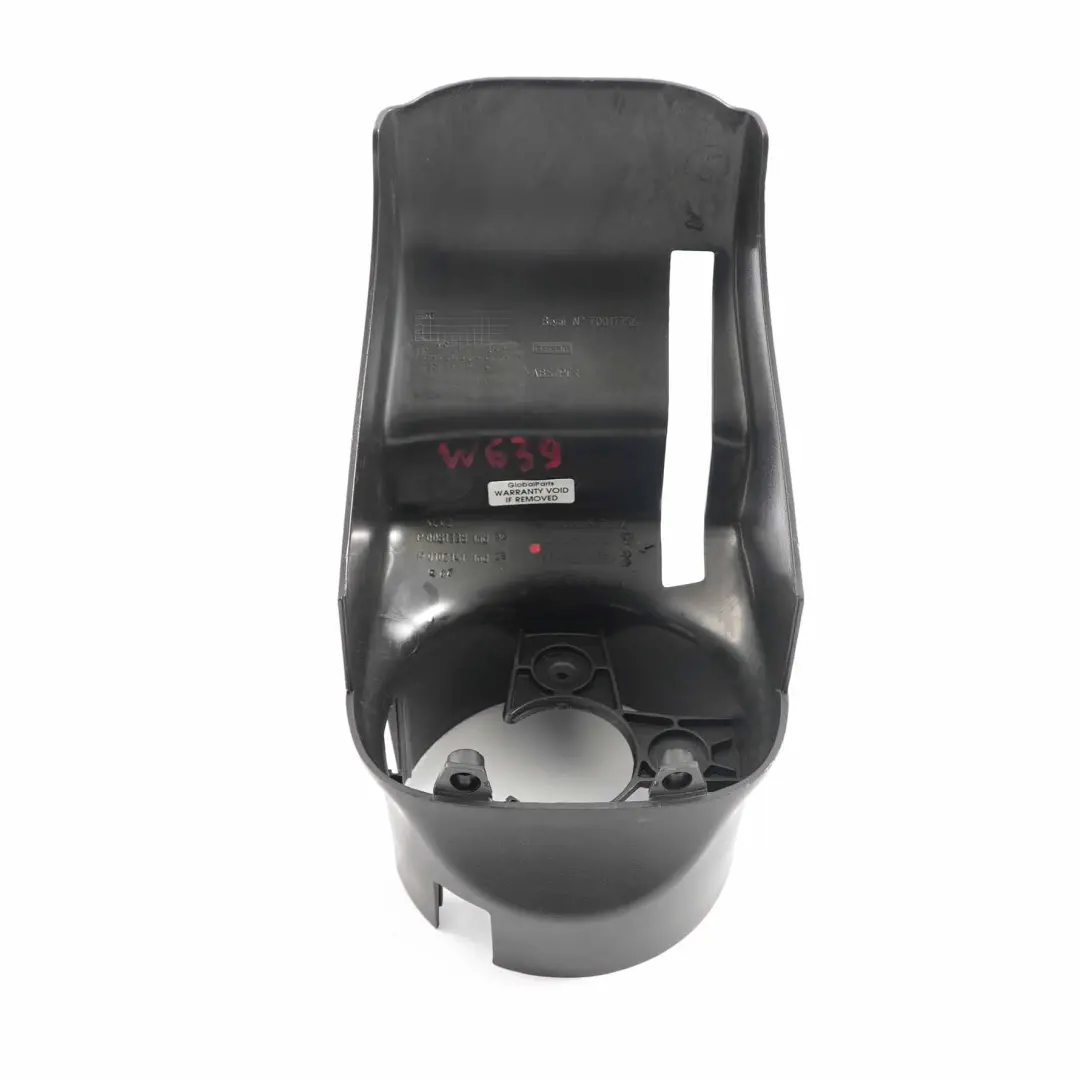 Revestimiento Columna de Dirección para Mercedes Vito W639 con número de pieza A6396880006 Mercedes Vito W639 Revestimiento Columna de Dirección - SKU A6396880006 - Número de pieza A6396880006