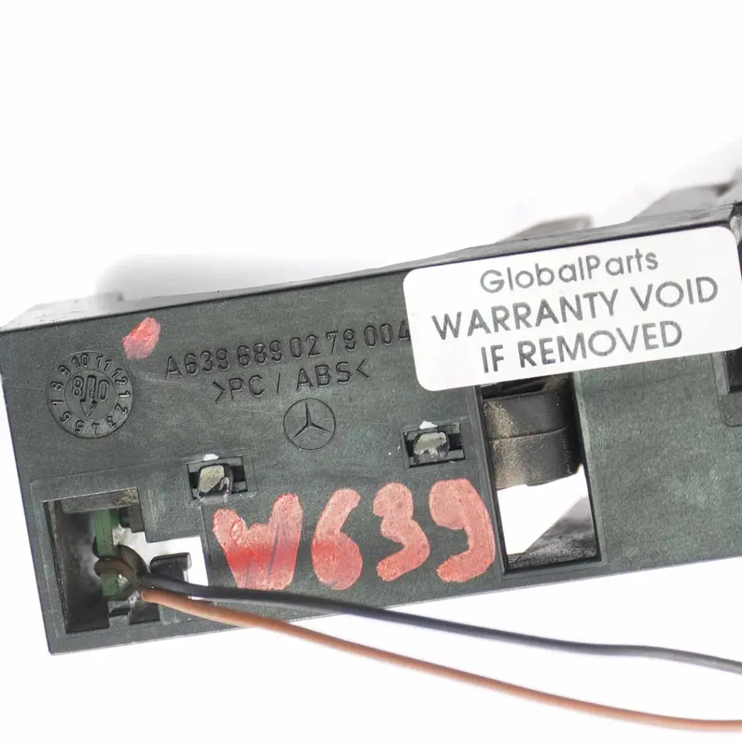 Mercedes W639 Radio Ventilador Adaptador Unidad Control Módulo - SKU A6396890279 - Número de pieza A6396890279