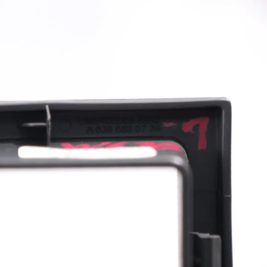 Mercedes Vito W639 Dashboard Trim Dash Edge Cover Panel Black - SKU A6396890739-1 - Part number A6396890739