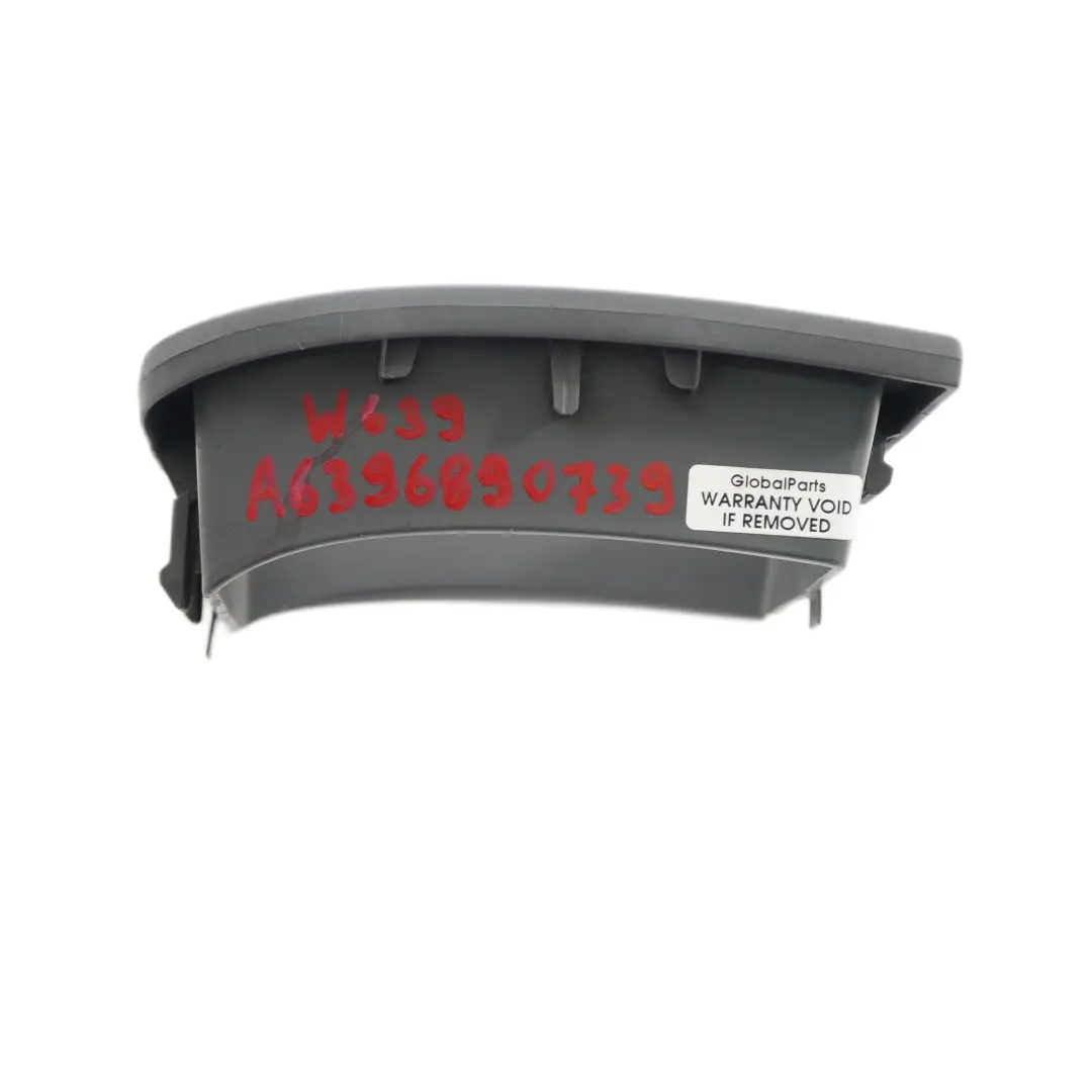 Mercedes Vito W639 Dashboard Trim Dash Edge Cover Panel Grey - SKU A6396890739 - Part number A6396890739