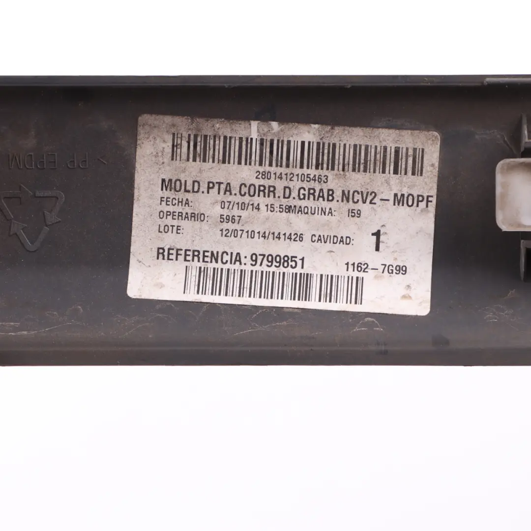 Rail Trim Rear Right O/S Sliding Door Panel to Mercedes Vito W639 with Part number A6396901162 Mercedes Vito W639 Rail Trim Rear Right O/S Sliding Door Panel - SKU A6396901162-1 - Part number A6396901162