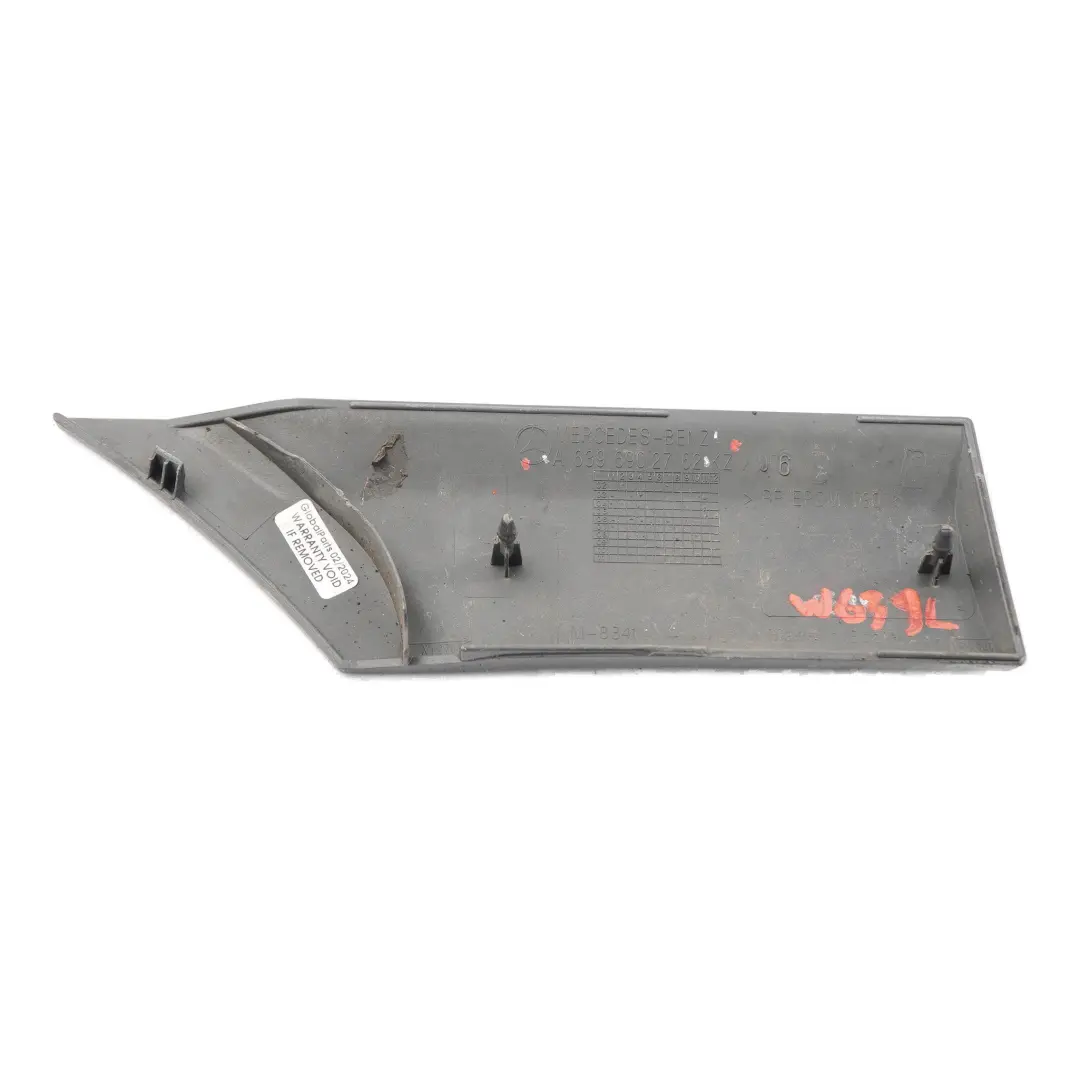 Mercedes Vito W639 Zierleiste hinten links Formteil Bodenplatte - SKU A6396902762 - Teilenummer A6396902762