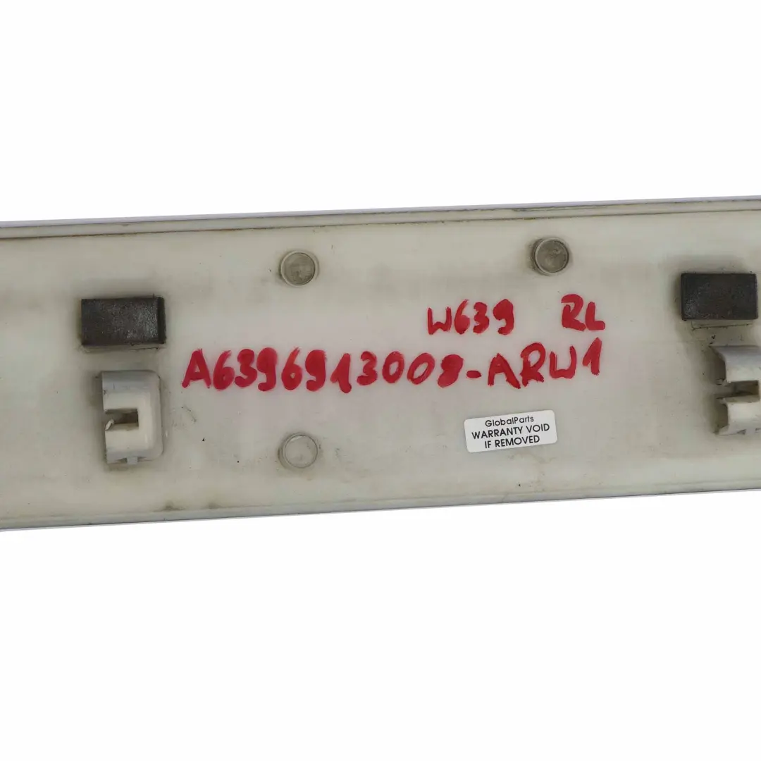 Lateral Cubierta Trasera Izquierda Puerta Corredera 9147 para Mercedes Vito W639 con número de pieza A6396913008 Mercedes Vito W639 Lateral Cubierta Trasera Izquierda Puerta Corredera 9147 - SKU A6396913008-ARW1 - Número de pieza A6396913008