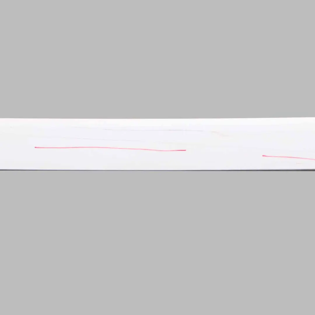 Mercedes Vito W639 Side Rail Cover Rear Left N/S Sliding Door Panel Arctic White - SKU A6396913008-ARW2 - Part number A6396913008