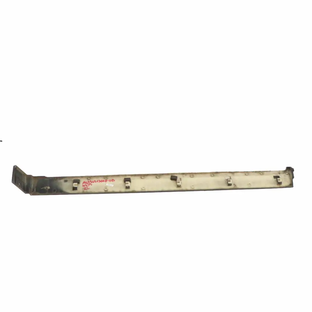 Mercedes W639 Copertura guida laterale posteriore sinistra Pannello porta Nero - SKU A6396913008-OB - Numero di parte A6396913008