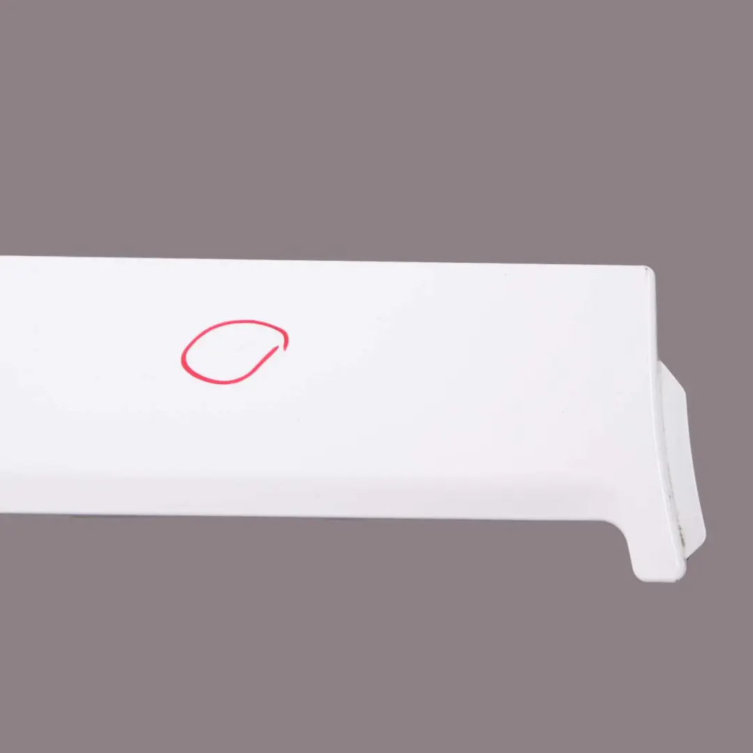 Mercedes Vito W639 Side Rail Cover Rear Left N/S Sliding Door Panel Arctic White - SKU A6396913008-ARW - Part number A6396913008