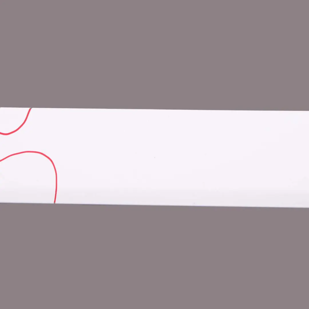 Side Rail Cover Rear Left N/S Sliding Door Panel Arctic White to Mercedes Vito W639 with Part number A6396913008 Mercedes Vito W639 Side Rail Cover Rear Left N/S Sliding Door Panel Arctic White - SKU A6396913008-ARW - Part number A6396913008