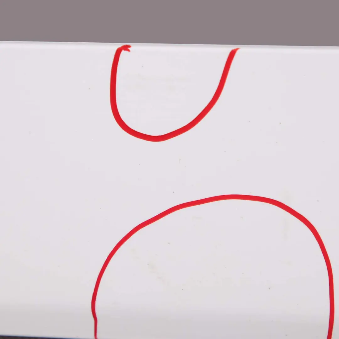 Side Rail Cover Rear Left N/S Sliding Door Panel Arctic White to Mercedes Vito W639 with Part number A6396913008 Mercedes Vito W639 Side Rail Cover Rear Left N/S Sliding Door Panel Arctic White - SKU A6396913008-ARW - Part number A6396913008