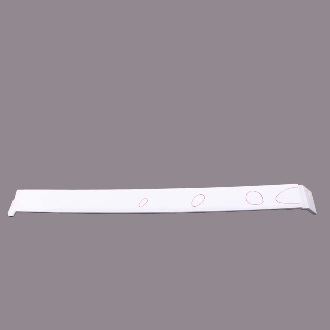 Mercedes Vito W639 Side Rail Cover Rear Right O/S Sliding Door Panel White - SKU A6396913108-ARW - Part number A6396913108