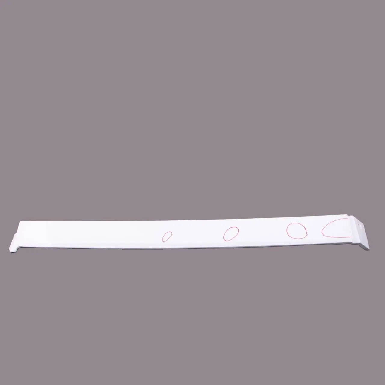 Mercedes Vito W639 Side Rail Cover Rear Right Sliding Door Panel White
