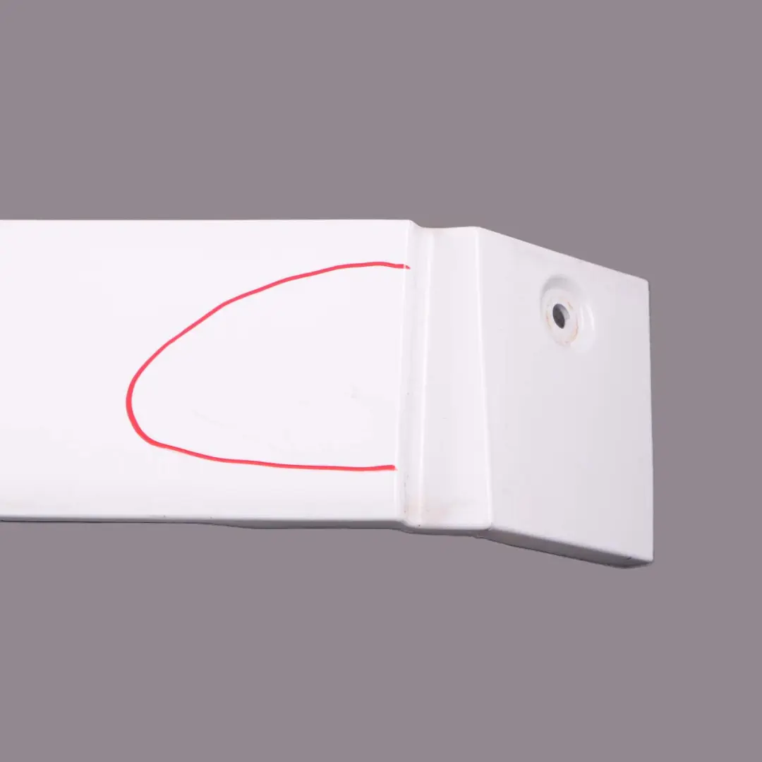 Mercedes Vito W639 Side Rail Cover Rear Right Sliding Door Panel White - SKU A6396913108-ARW - Numéro de pièce A6396913108