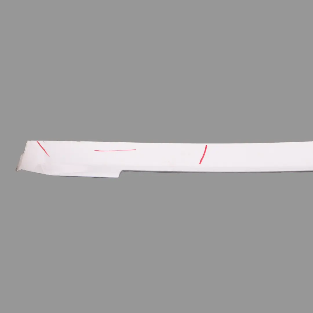 Mercedes W639 Side Rail Cover Rear Right O/S Arctic White - 9147 - SKU A6396913308-ARW - Part number A6396913308