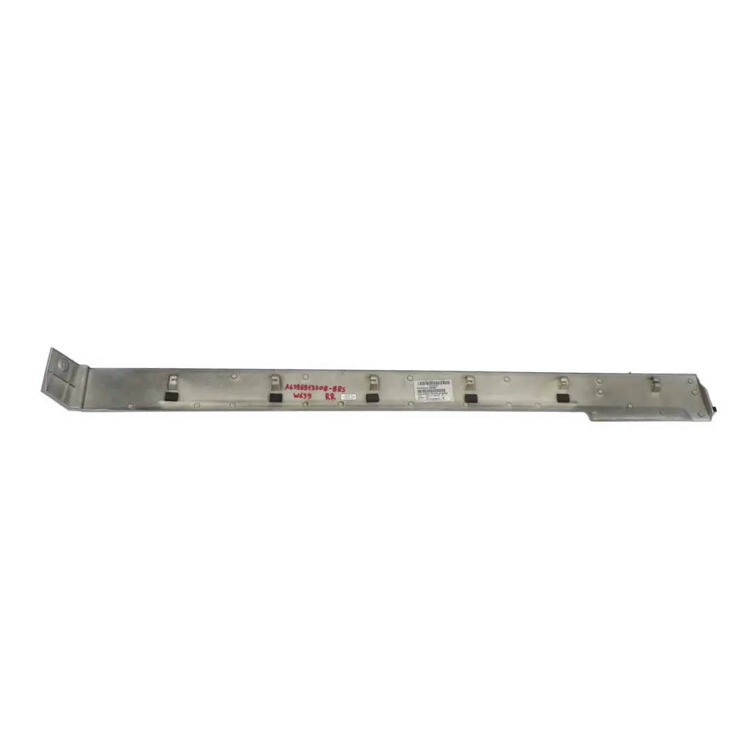 Mercedes Vito Viano W639 Schiebetür Schiene Zierleiste Rechts Silber - 9744 - SKU A6396913308-BRS - Teilenummer A6396913308