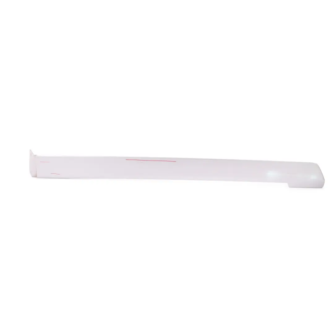 Mercedes Vito W639 Rail Trim Rear Left Sliding Door Panel Brilliant Silver - SKU A6396913408-BRS - Part number A6396913408