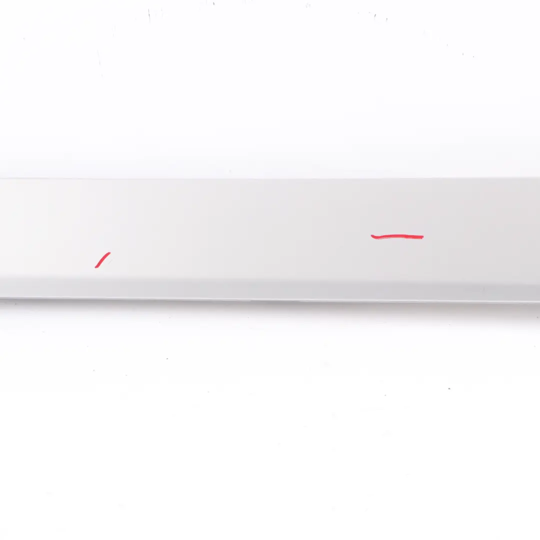 Rail Trim Rear Right Sliding Door Panel Brilliant Silver 9744 to Mercedes Vito W639 with Part number A6396913508 Mercedes Vito W639 Rail Trim Rear Right Sliding Door Panel Brilliant Silver 9744 - SKU A6396913508-BRS - Part number A6396913508