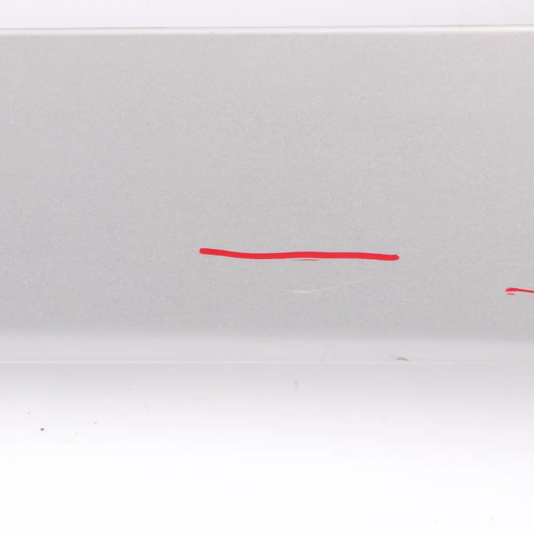 Mercedes Vito W639 Rail Trim Rear Right Sliding Door Panel Brilliant Silver 9744 - SKU A6396913508-BRS - Part number A6396913508