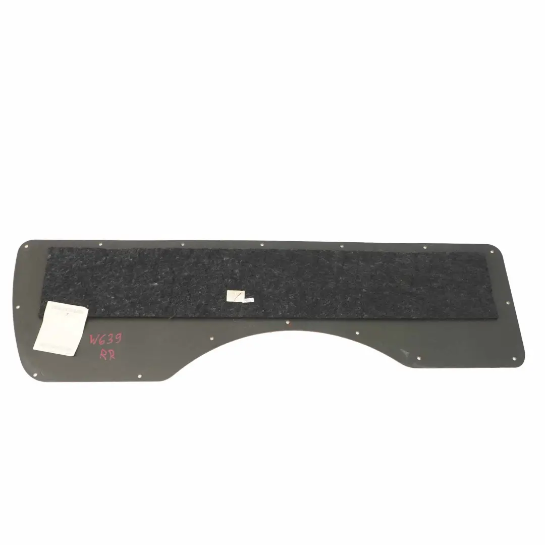 Mercedes Vito W639 Panneau de Garniture Arriere Inferieur Droite Interieur Gris - SKU A6396921400 - Numéro de pièce A6396921400