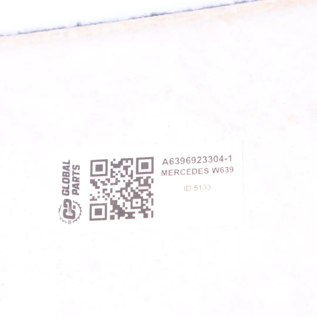 Mercedes Vito W639 Seitenver kleidung Abdeckung Hinten Rechts - SKU A6396923304-1 - Teilenummer A6396923304