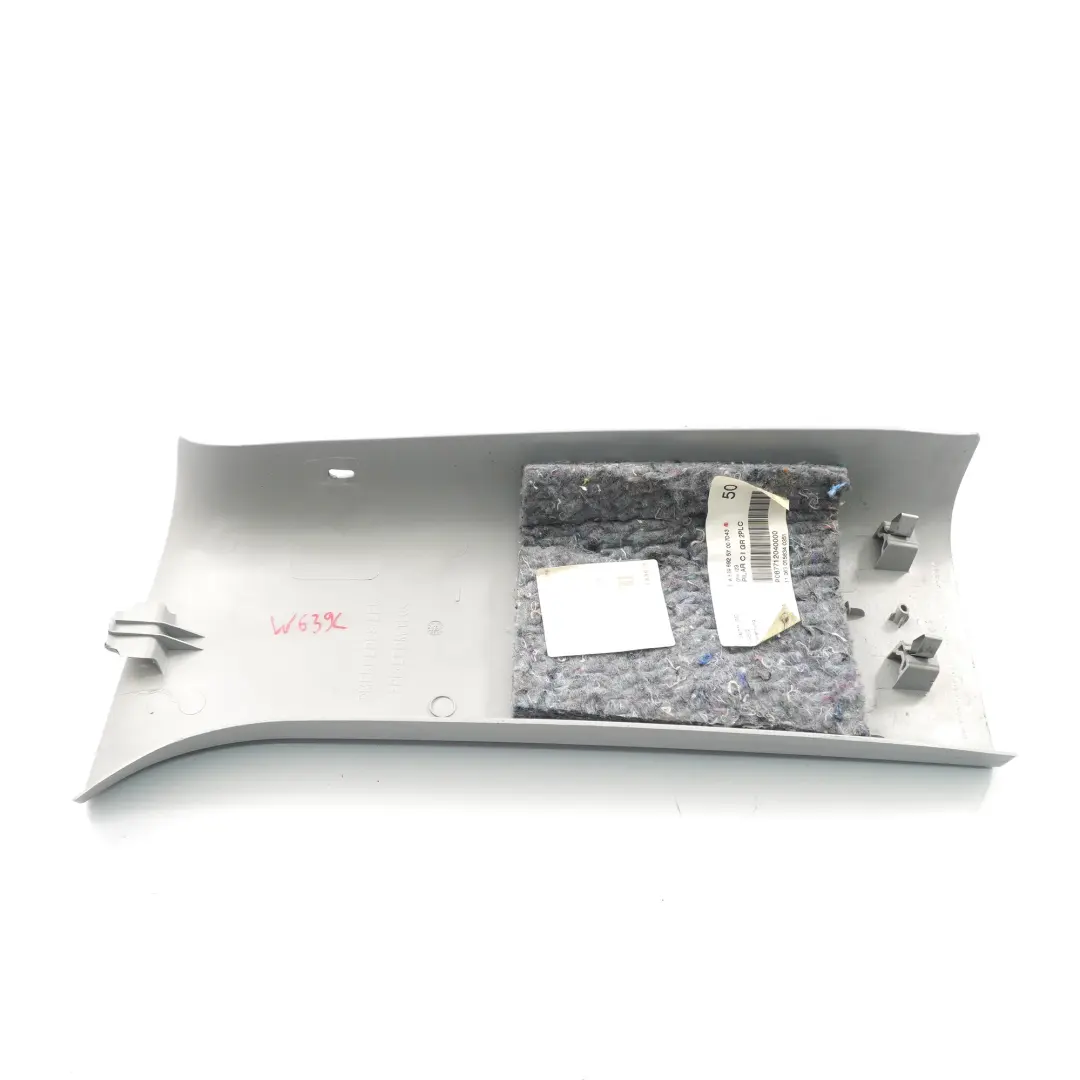 Mercedes Vito W639 Interior Trim C Pillar Cover Left N/S Orion Grey - SKU A6396925700 - Part number A6396925700